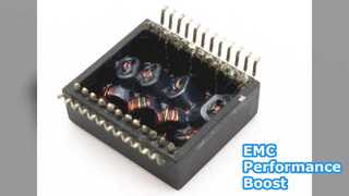 Prestazioni EMC migliorate del trasformatore Ethernet T1218